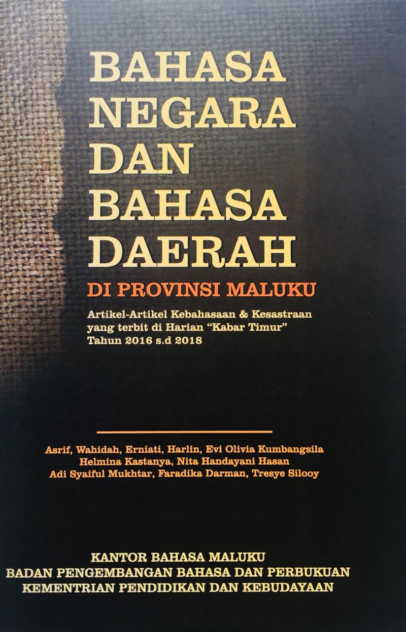 Bahasa Negara dan Bahasa Daerah di Maluku